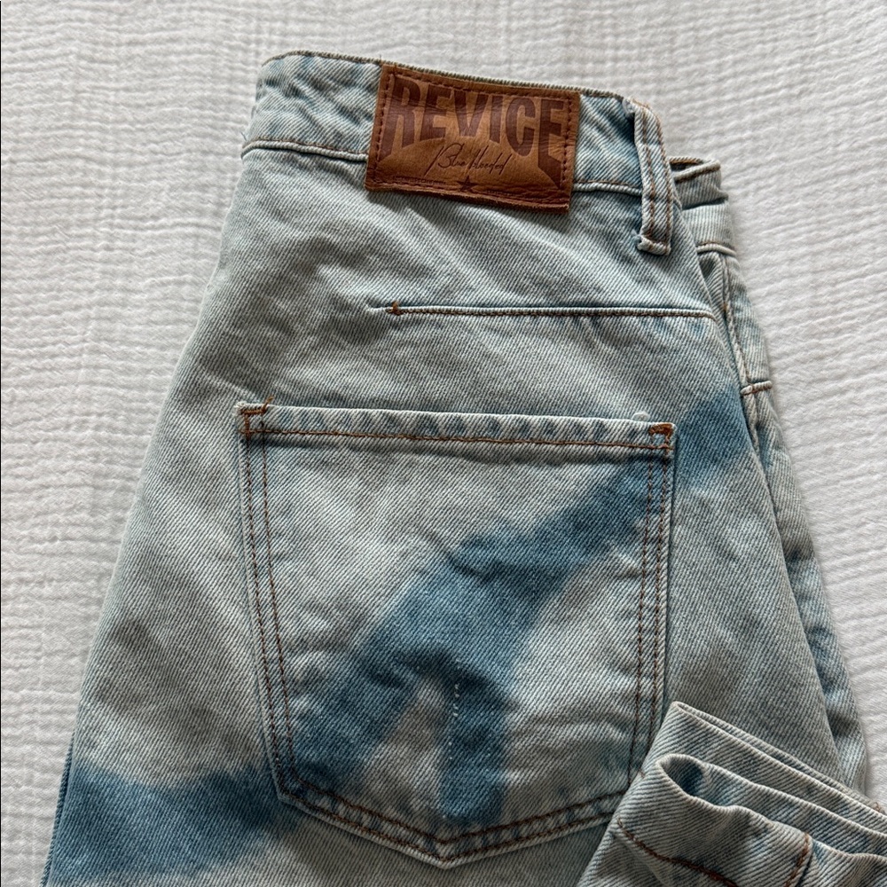 SOLD ON DEPOP REVICE empire jean color mist size 24 - Picture 2 of 6